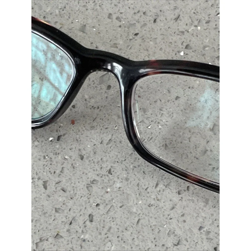 Mayhem MAYO S16 Eyeglasses Frames ONLY Brown Tortoise Blue Stripe Flex 49-15-130